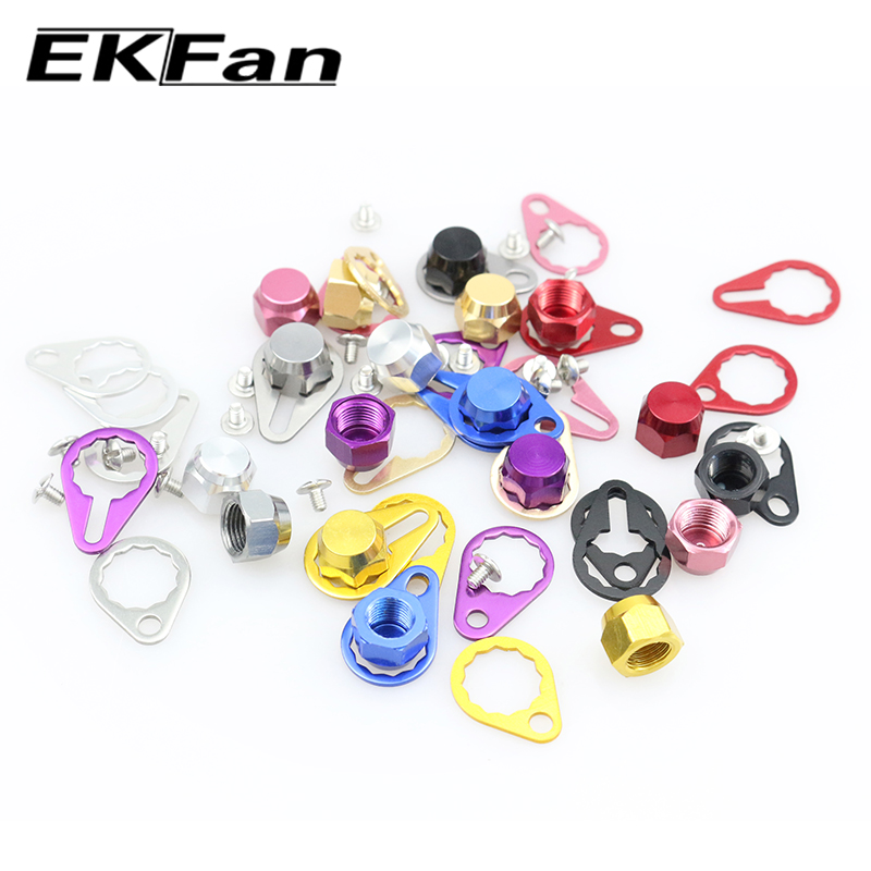 Reel Drag Knob - EKFan M7 M8 سبيكة المكسرات قفل